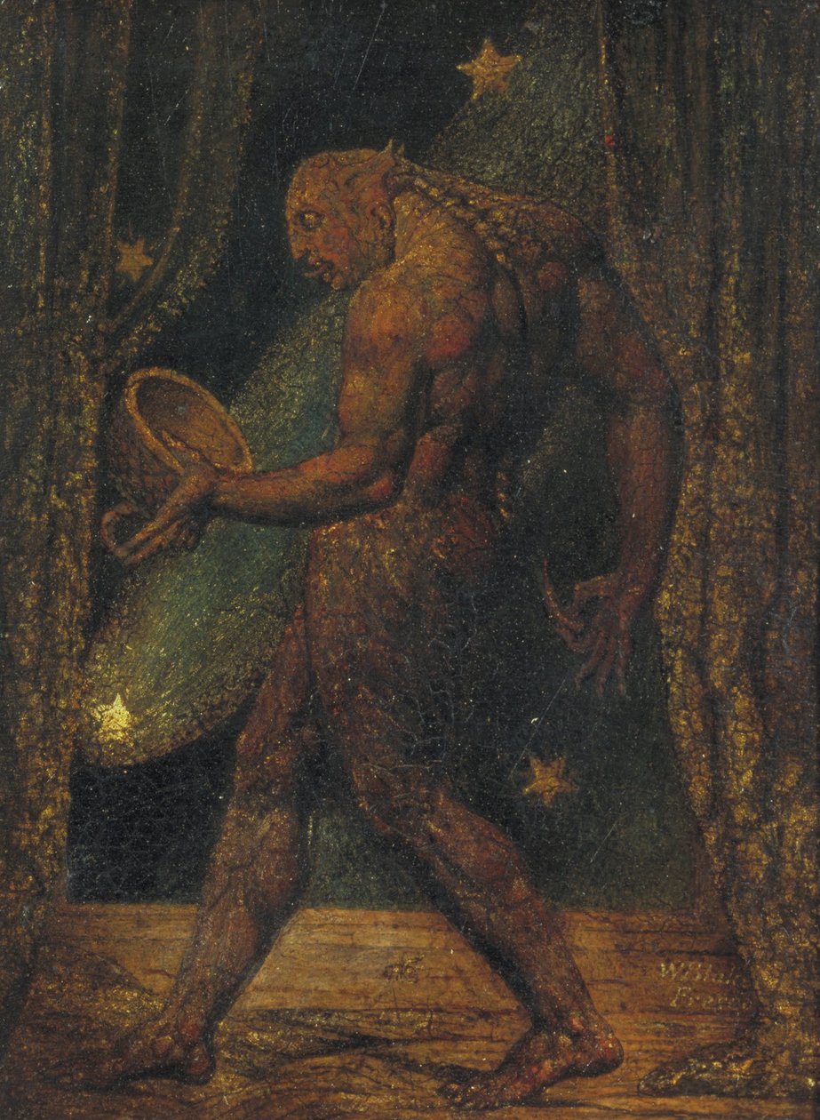 Spøkelsen av en loppe av William Blake