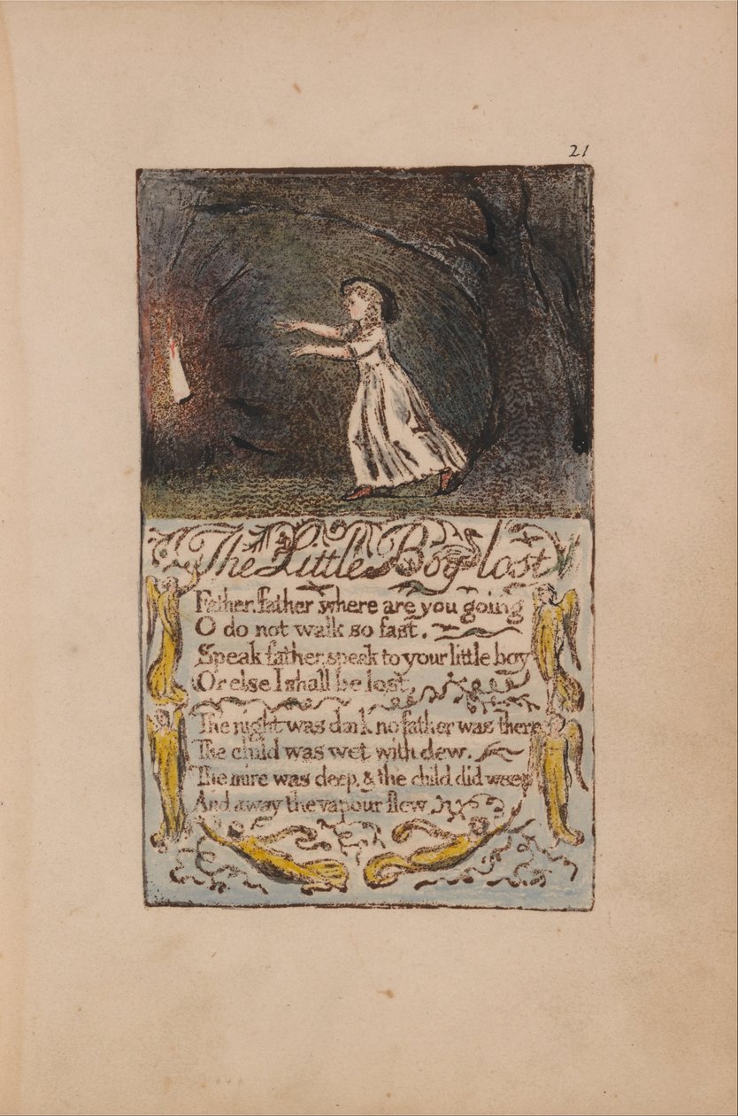 The Little Boy Lost av William Blake