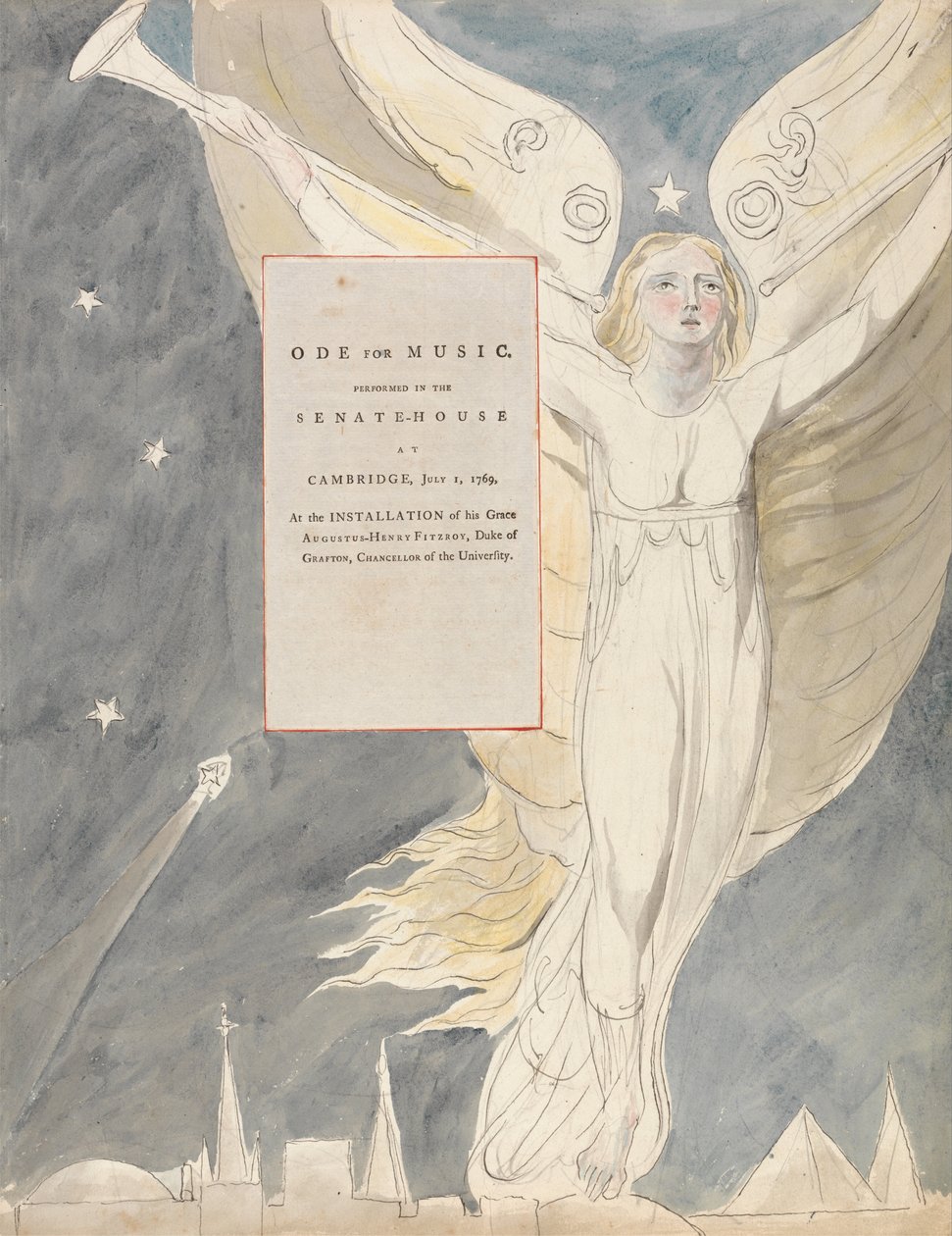 The Poems of Thomas Gray, Design 93, av William Blake