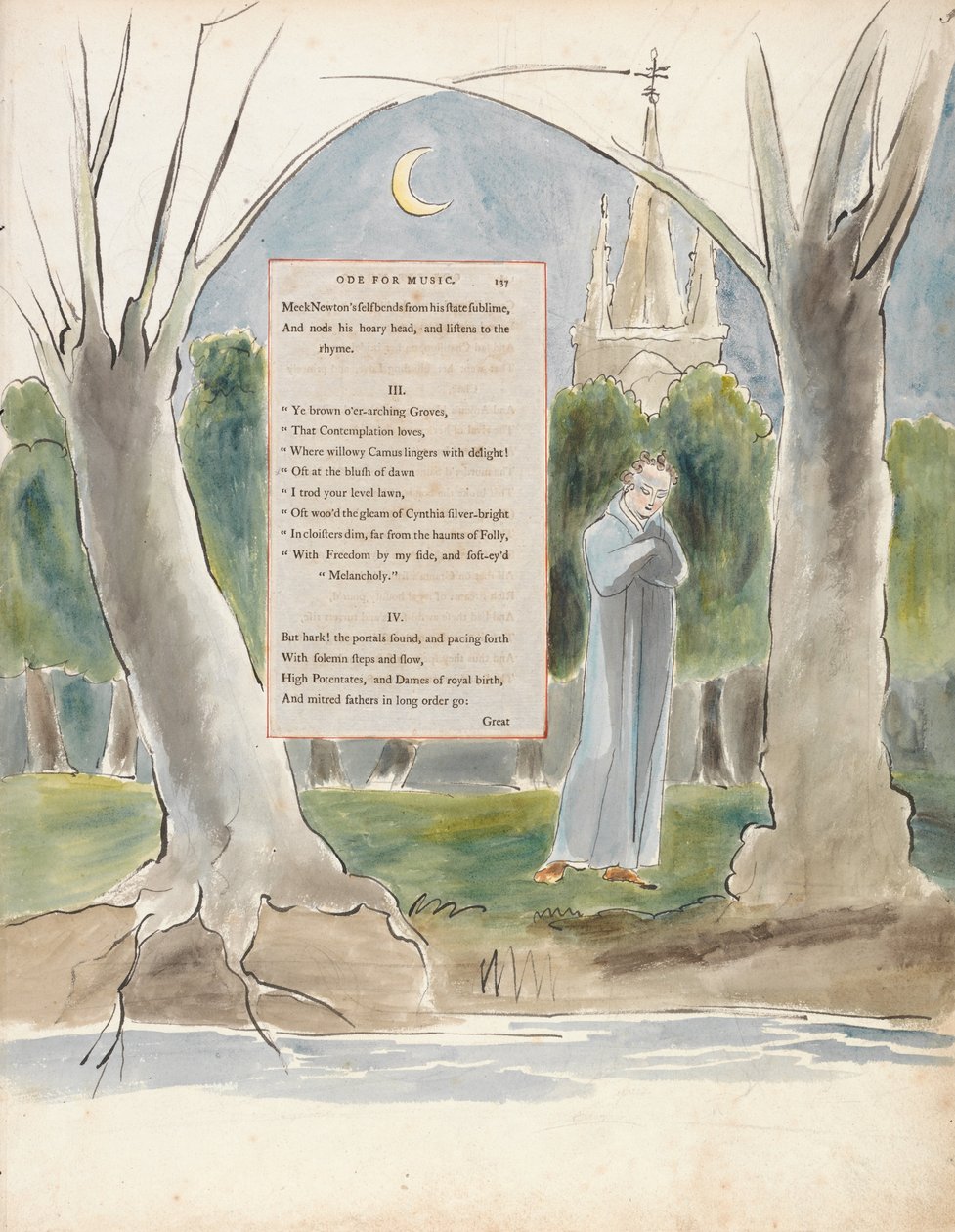 The Poems of Thomas Gray, Design 97, av William Blake