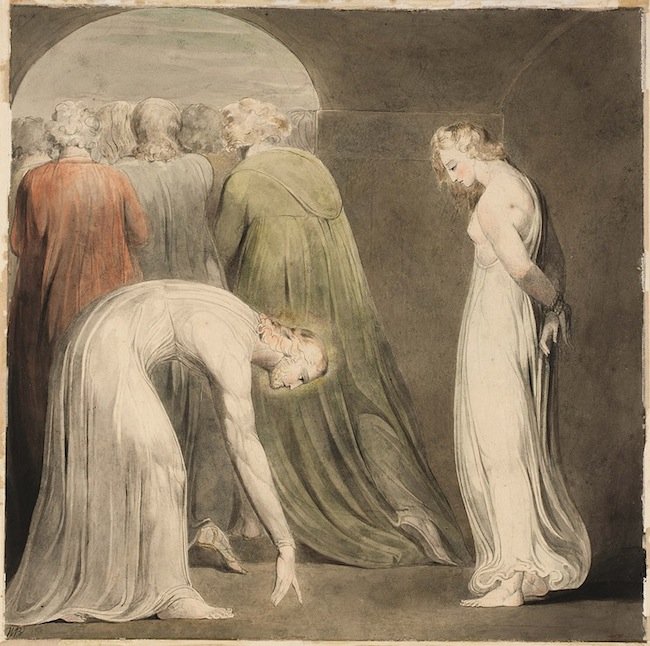 Kvinnen tatt i ekteskapsbrudd av William Blake