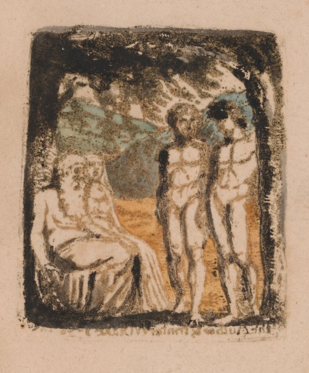 There Is No Natural Religion, Plate 1, Frontispiece (Bentley a1) av William Blake
