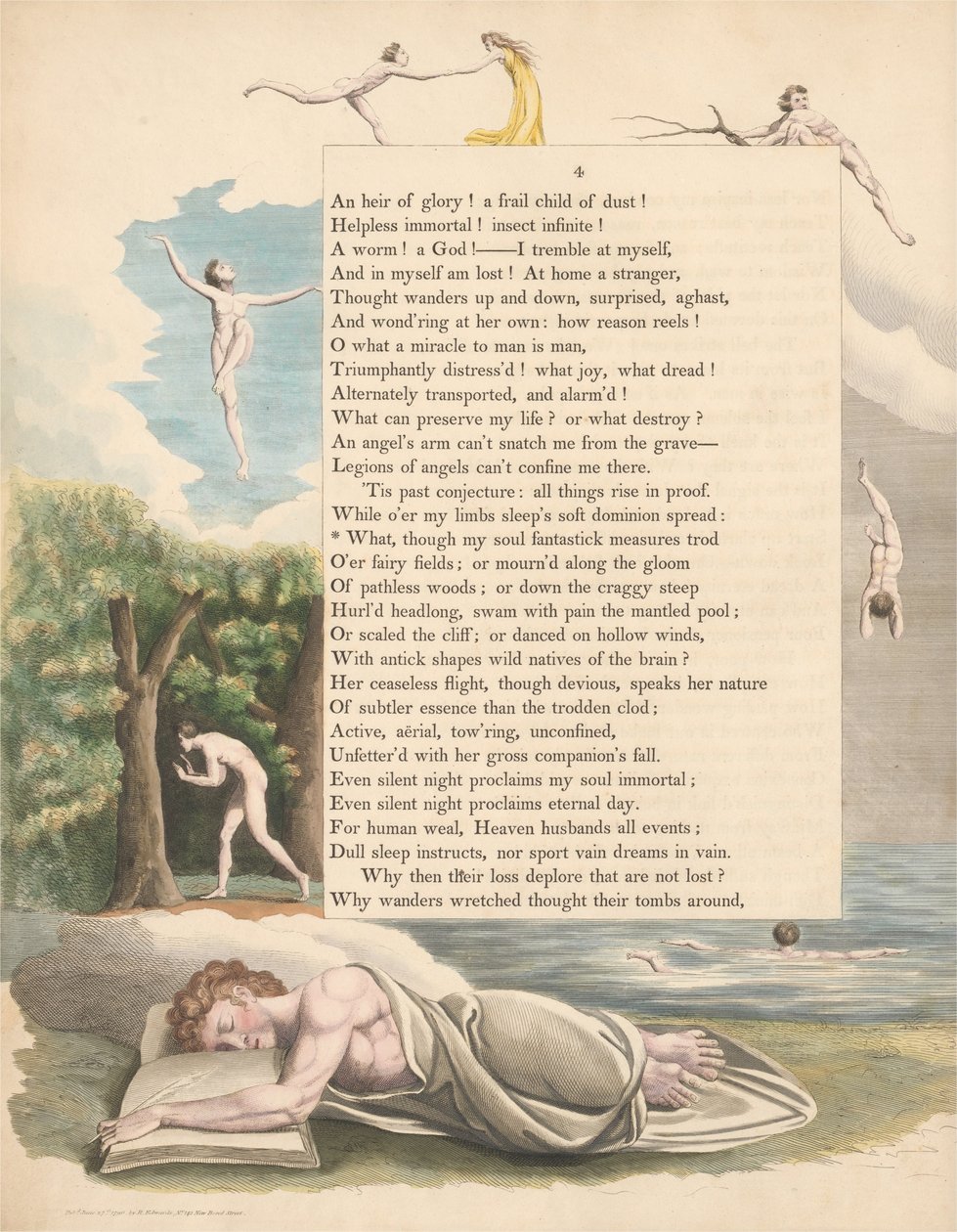 Youngs Night Tanker, Side 4, What, though My Soul Fantastick Measures Trod av William Blake