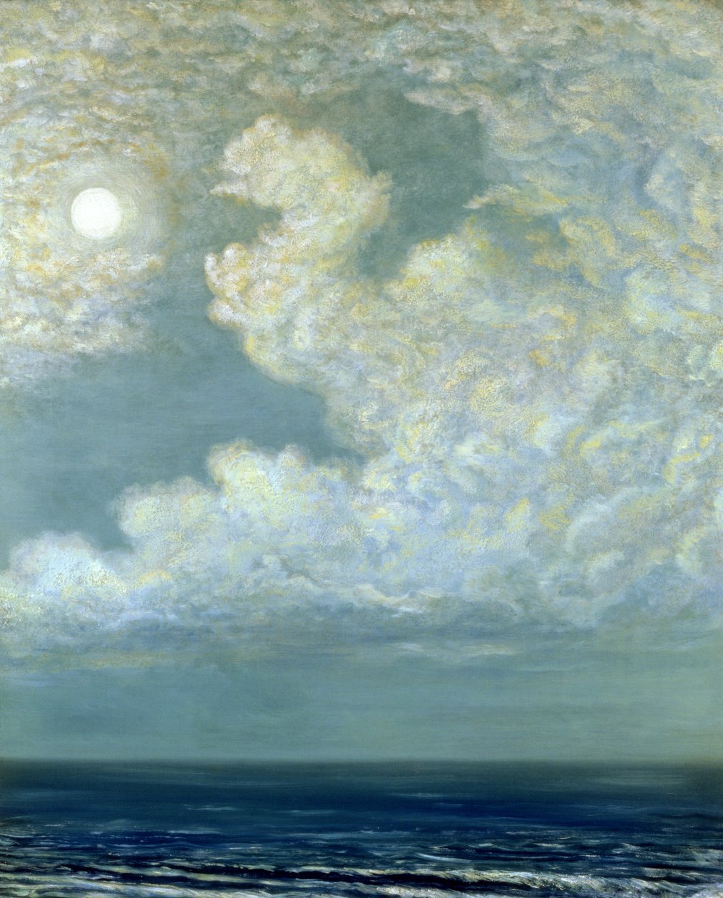 Hav og skyer av William Blake Richmond