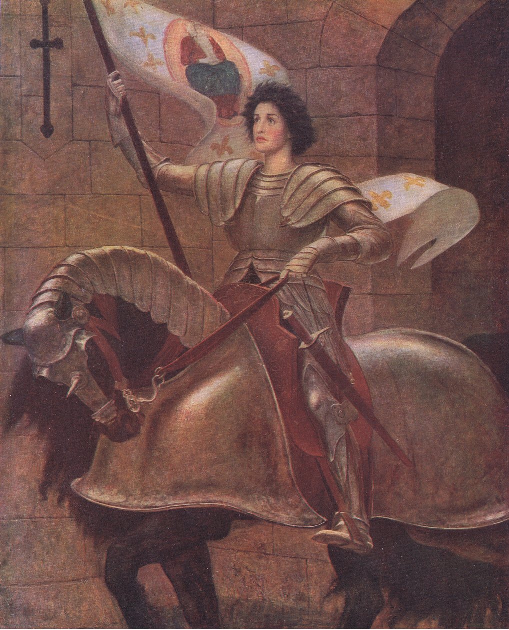 Joan of Arc, Bibbys Annual, 1916-17 av William Blake Richmond