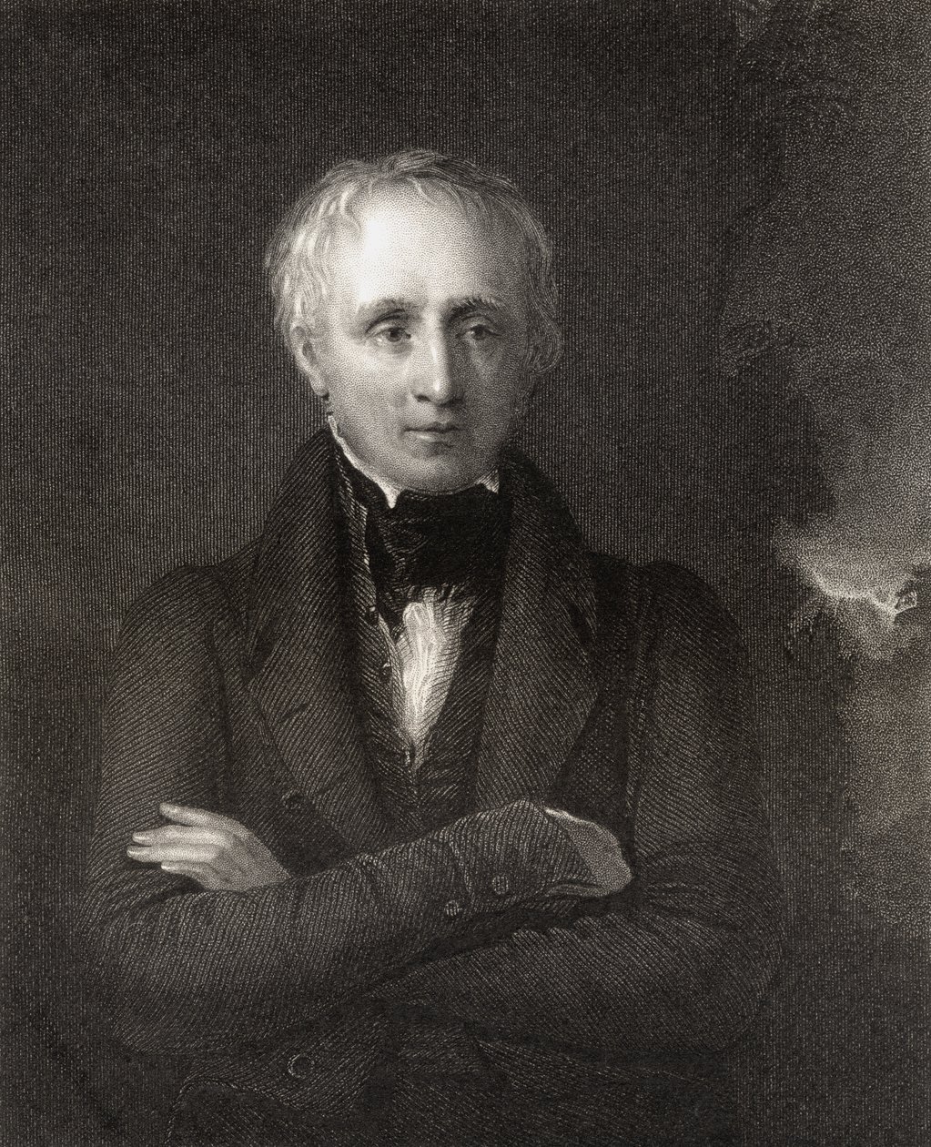 William Wordsworth, gravert av John Cochran (fl.1821-65), fra 