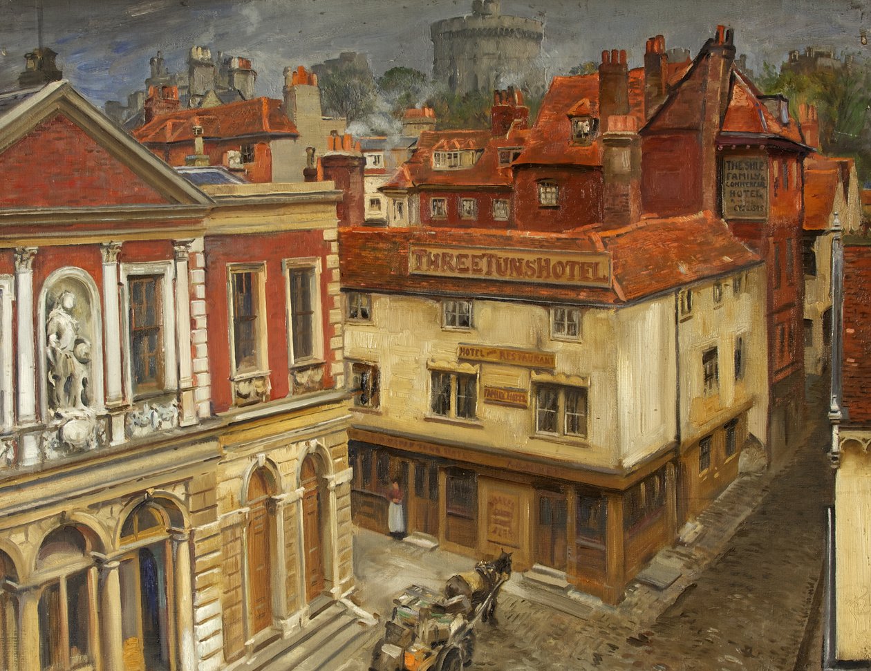 Gamle rådhuset, Windsor av William Bruce Ellis Ranken
