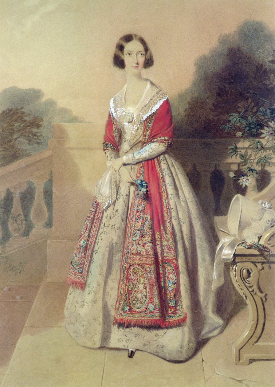 Portrett av en ukjent dame av William Buckler