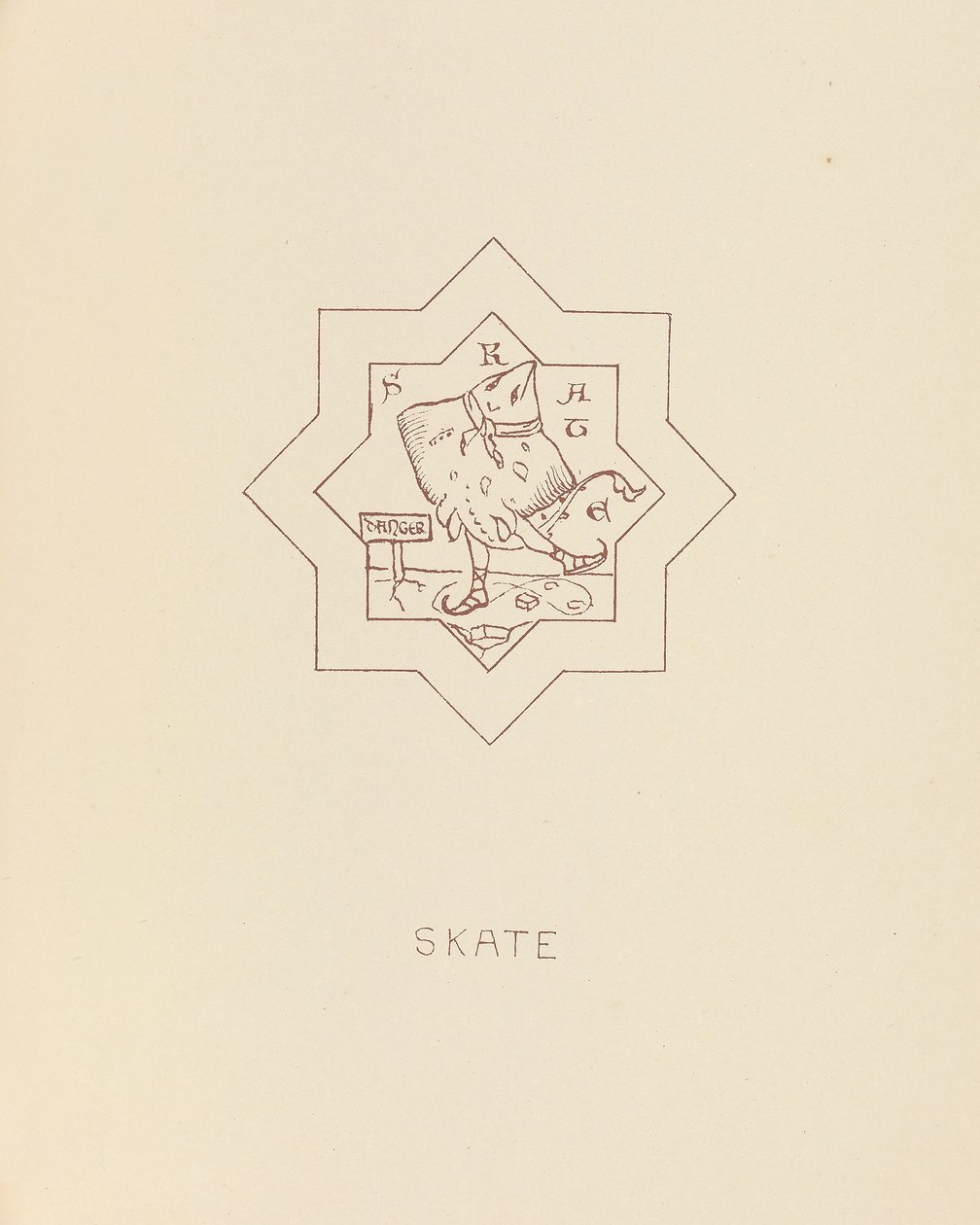 Skøyte, 1878 av William Burges