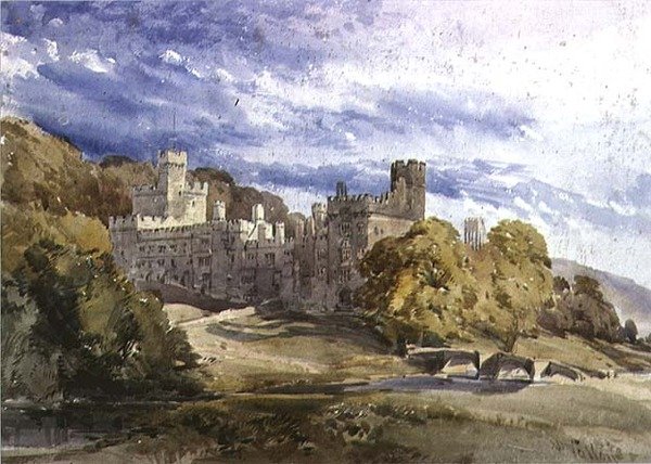 Arundel slott av William Callow
