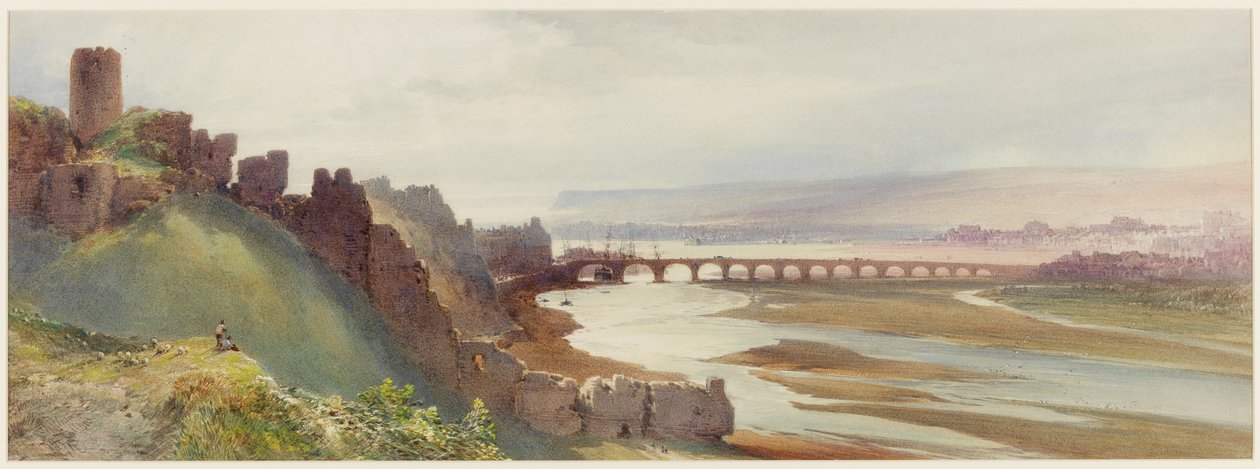 Berwick upon Tweed (kroppsfarge) av William Callow