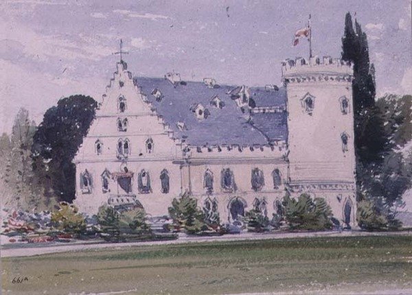 Suvenirer fra Rosenau, fødestedet til HKH Prinsgemalen, ektemannen til dronning Victoria av William Callow