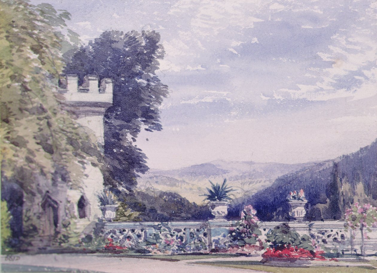 Suvenirer fra Rosenau, fødestedet til HKH Prinsgemalen, ektemannen til dronning Victoria av William Callow