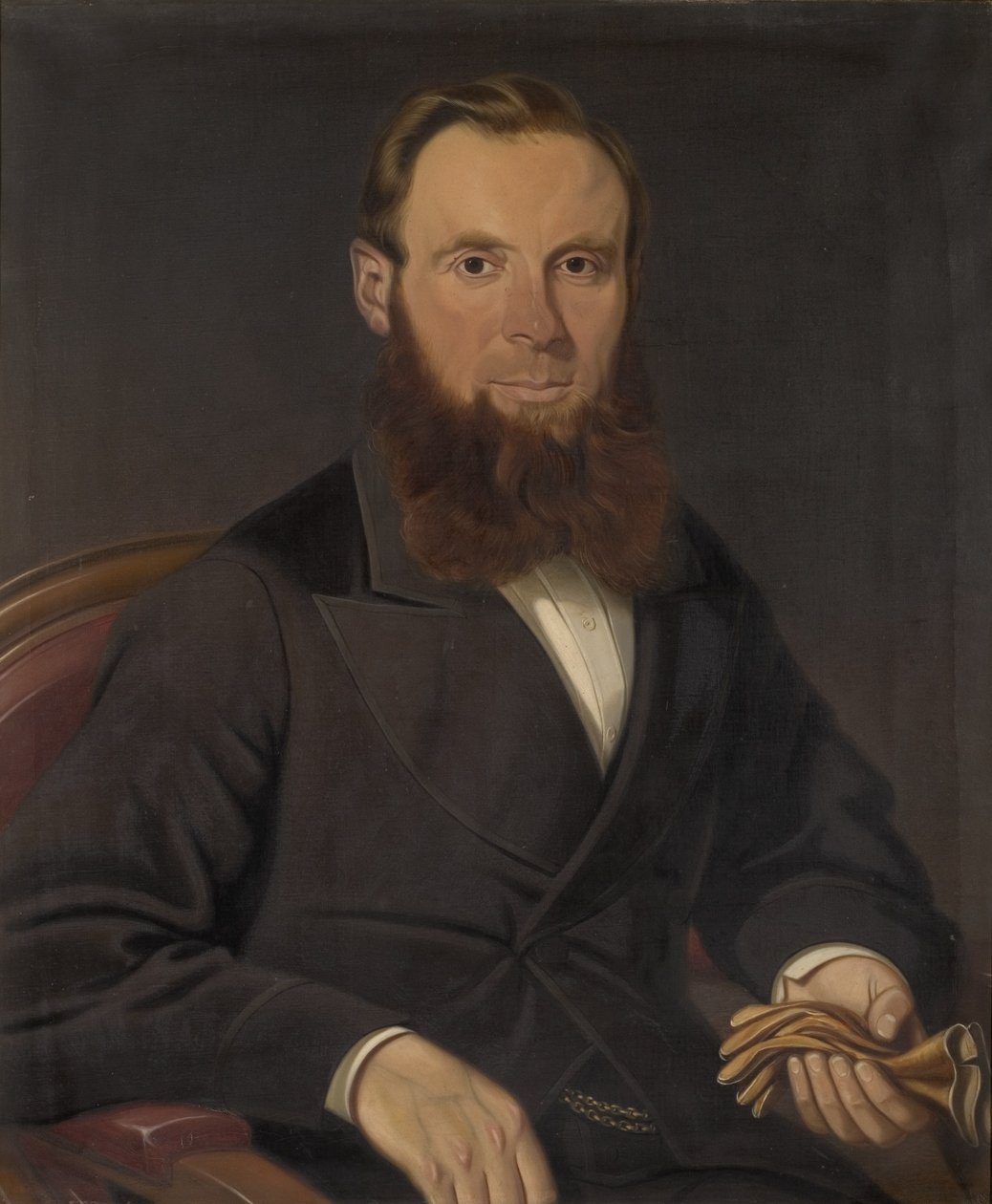 Portrett av en mann, 1873 av William Chapman