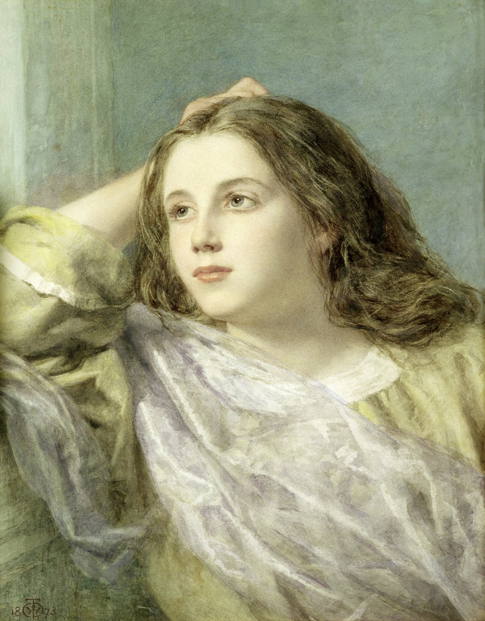 Meditasjon, 1873 av William Dobson