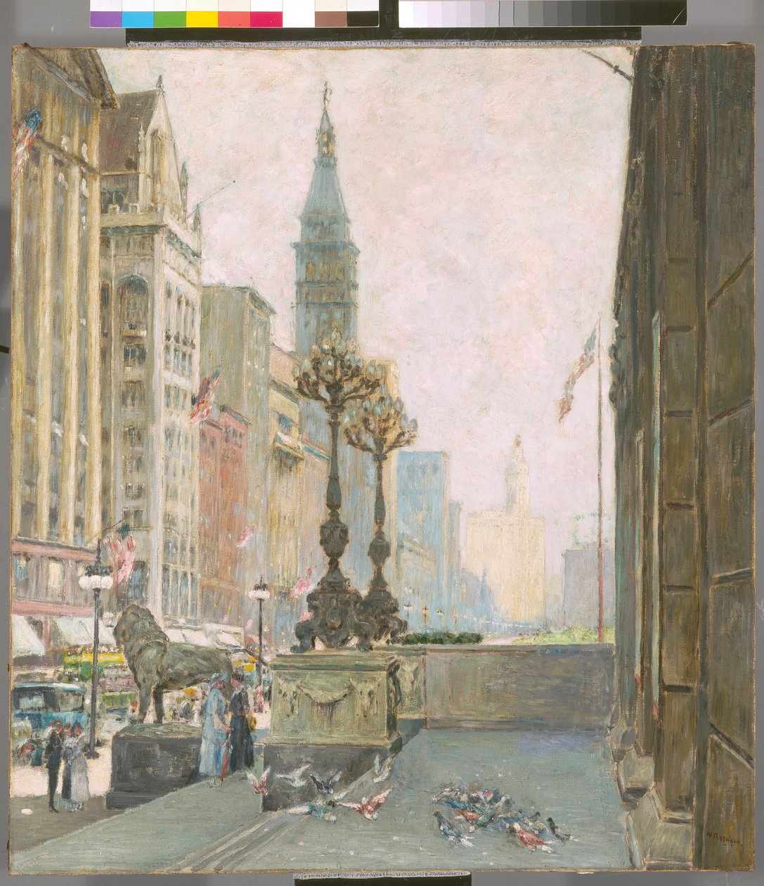 Morgen på Avenue av William Clusmann