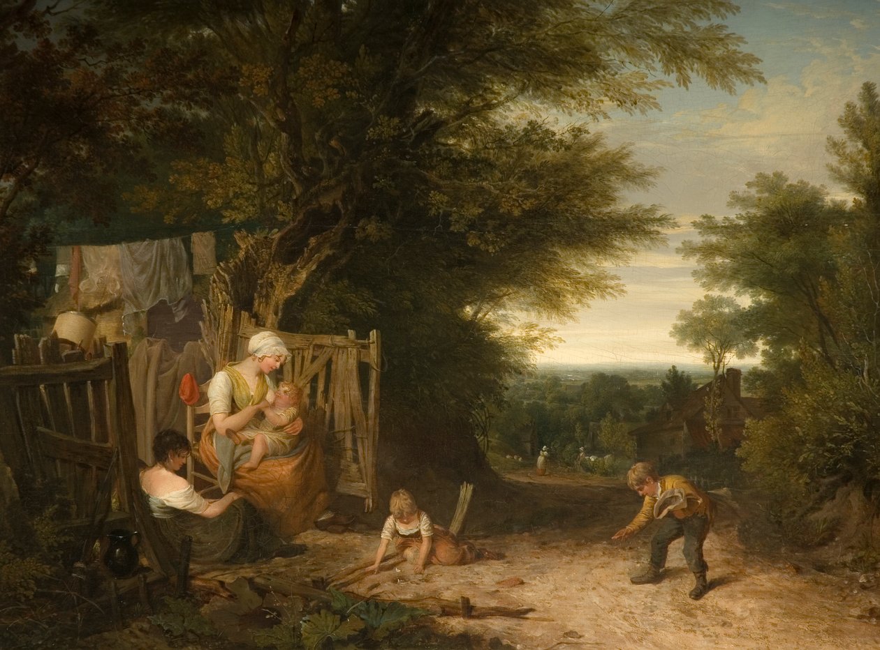 Ved Hytteporten av William Collins