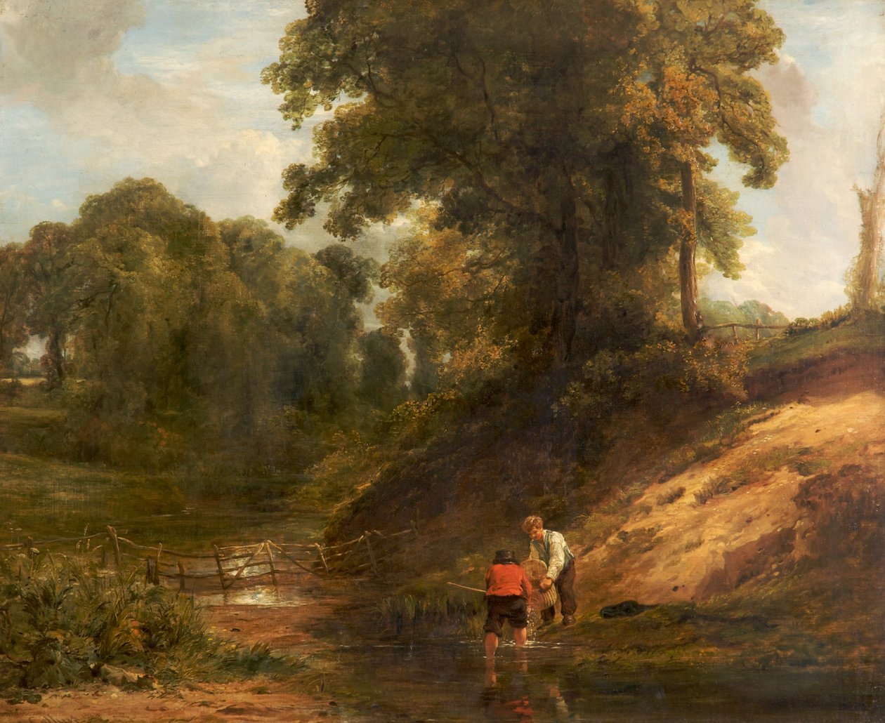 Guttefiske, 1824 av William Collins