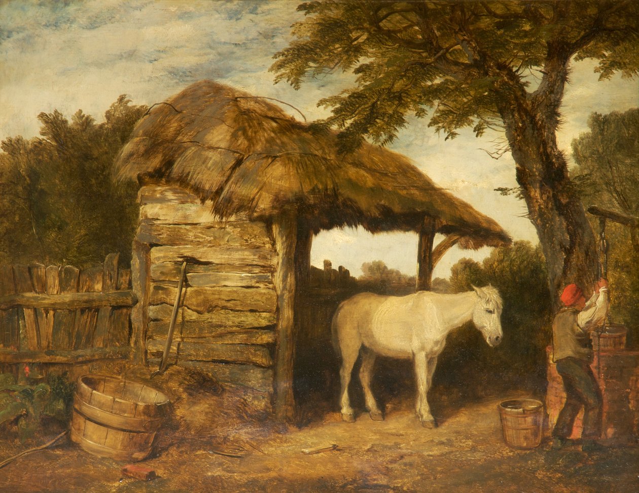 Rustikkbod, ca.1800-47 av William Collins