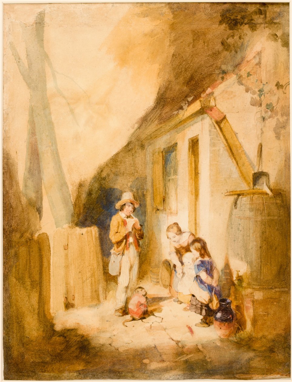 Musikeren (kroppsfarge) av William Collins