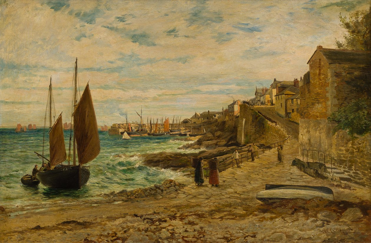Newlyn Slip av William Croxford