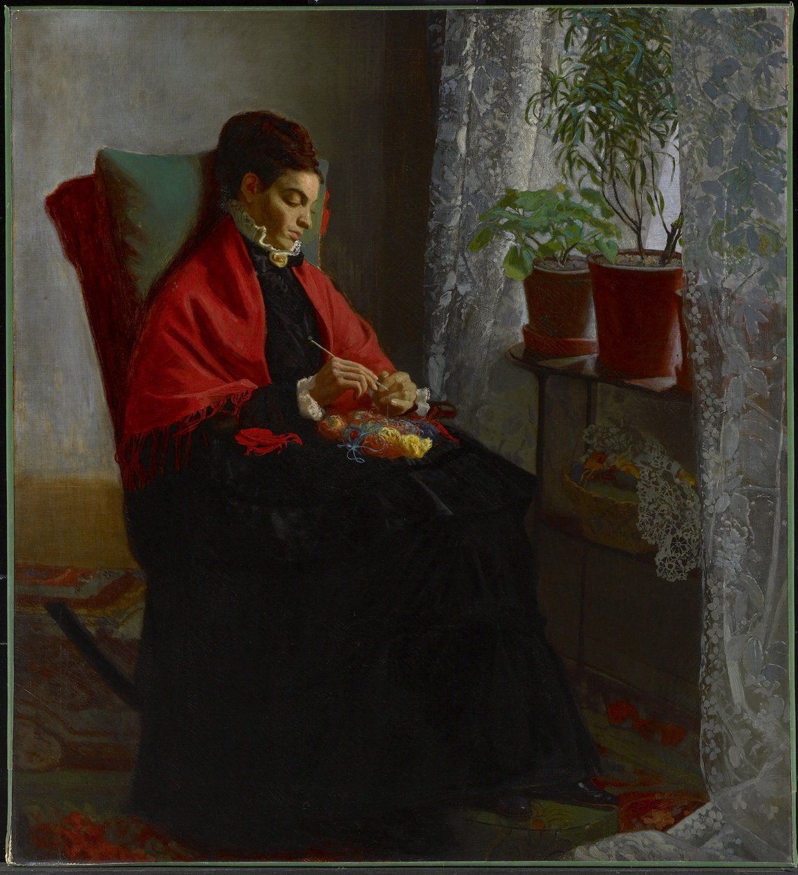 Anne Cruikshank, ca. 1890 av William Cruikshank