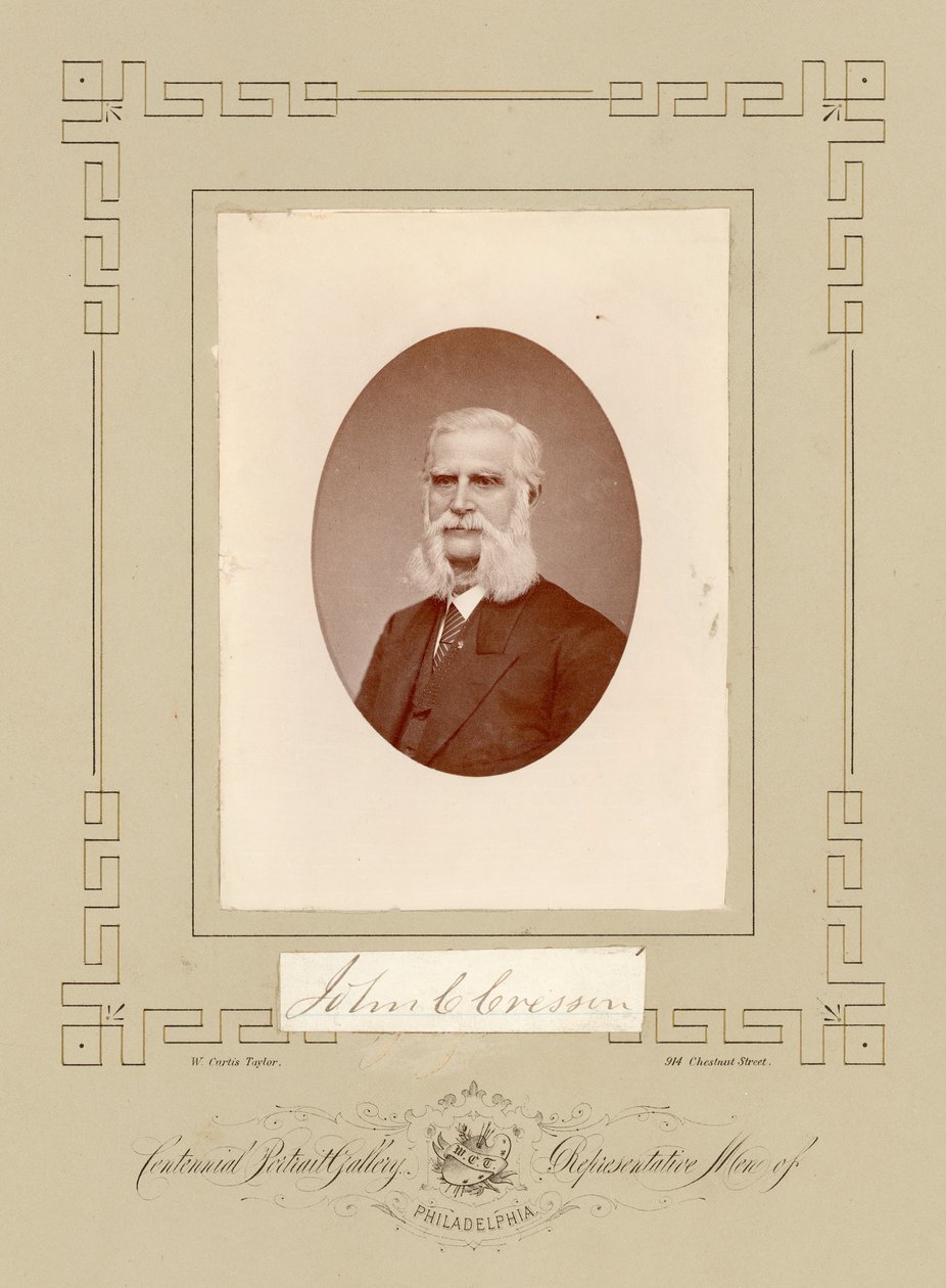 John Chapman Cresson (albumtrykk) av William Curtis Taylor