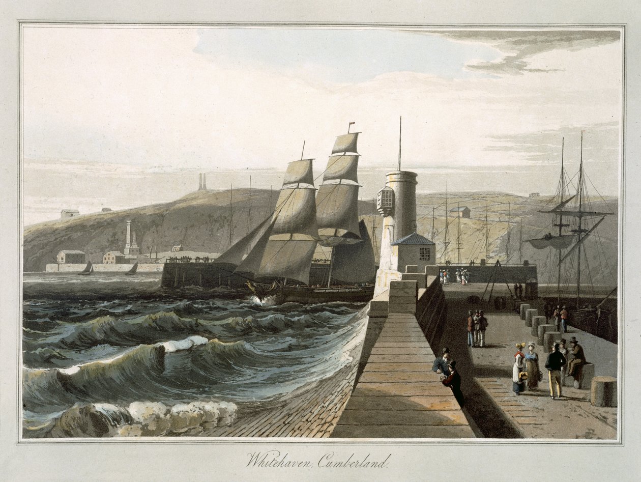 Whitehaven, Cumberland, fra 