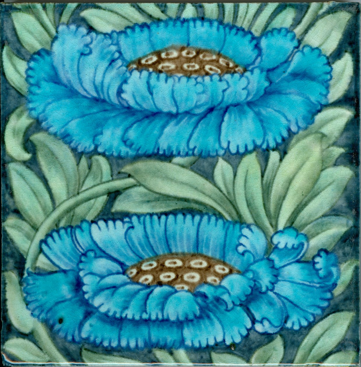 Marlborough mønsterfliser (keramikk) av William de Morgan