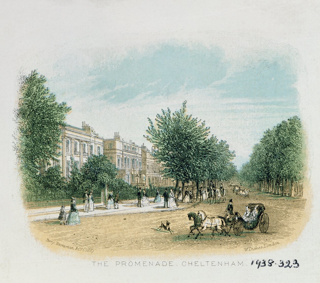 The Promenade, Cheltenham av William Dickes