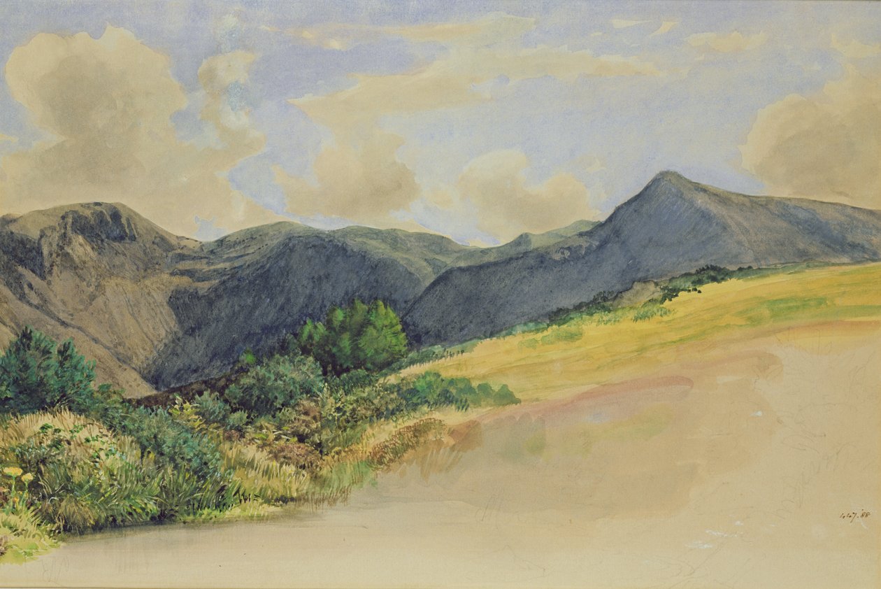 Goat Fell, Arran av William Dyce