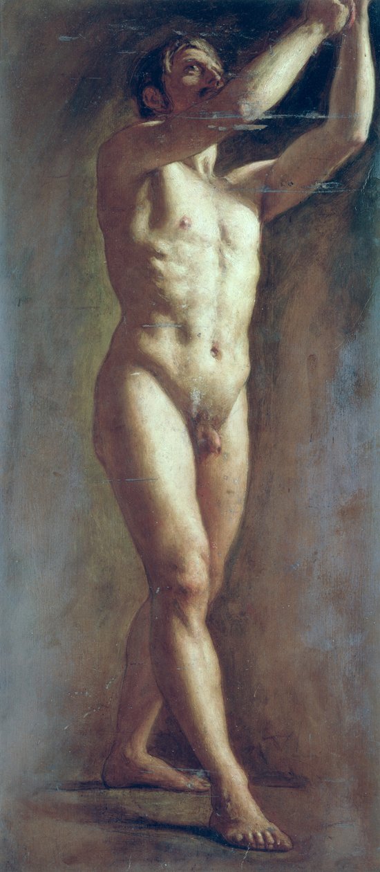 Livsstudie av mannsfiguren av William Edward Frost