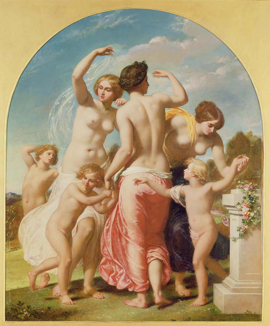 De tre nåder, 1856 av William Edward Frost
