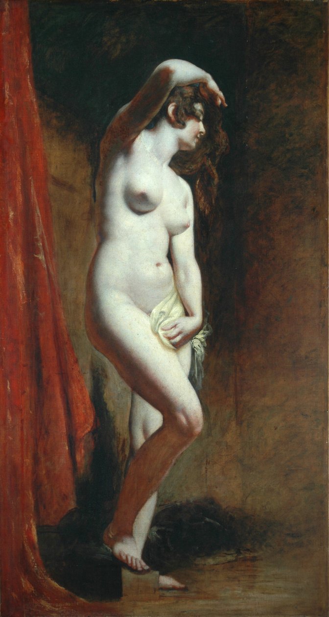 Baderen, ca. 1825-30 av William Etty