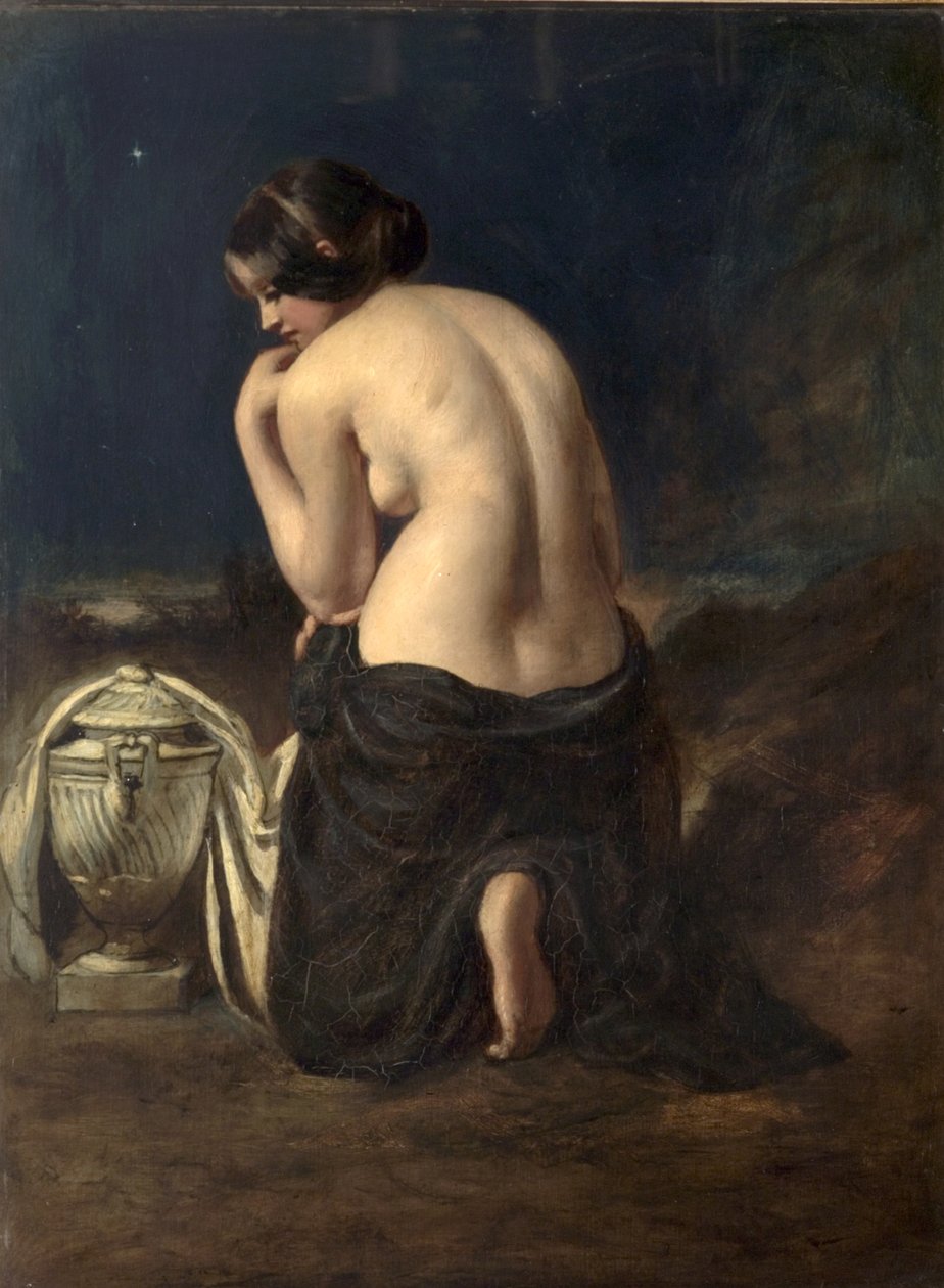 Den sørgende, 1842 av William Etty