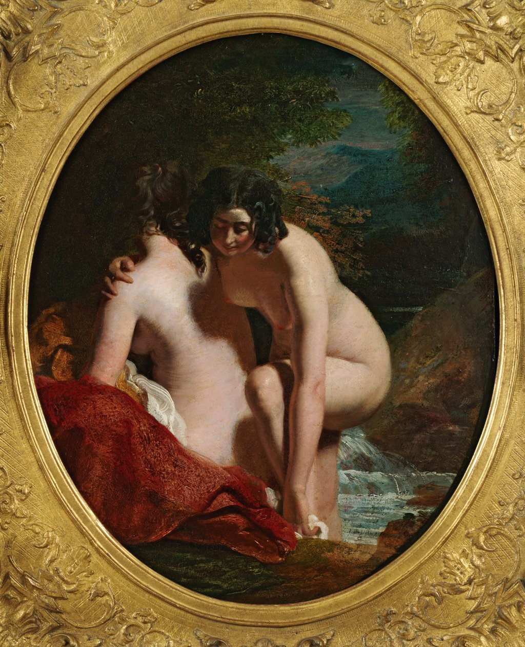 To jenter som bader av William Etty