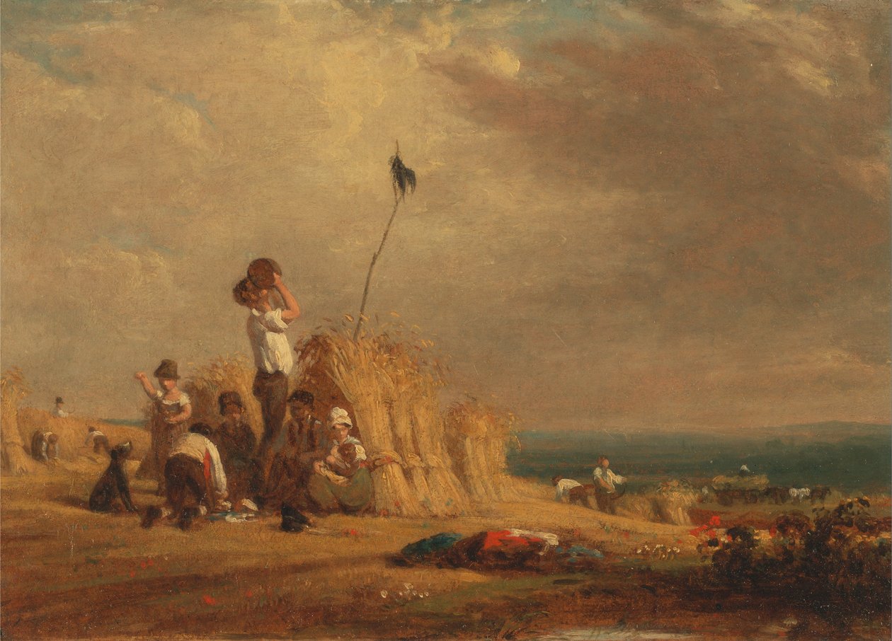 Midt på dagen, høst av William Frederick Witherington