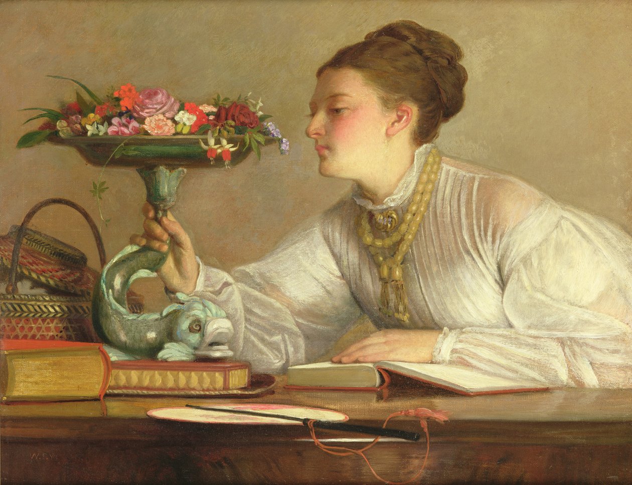 Dagens blomster av William Frederick Yeames