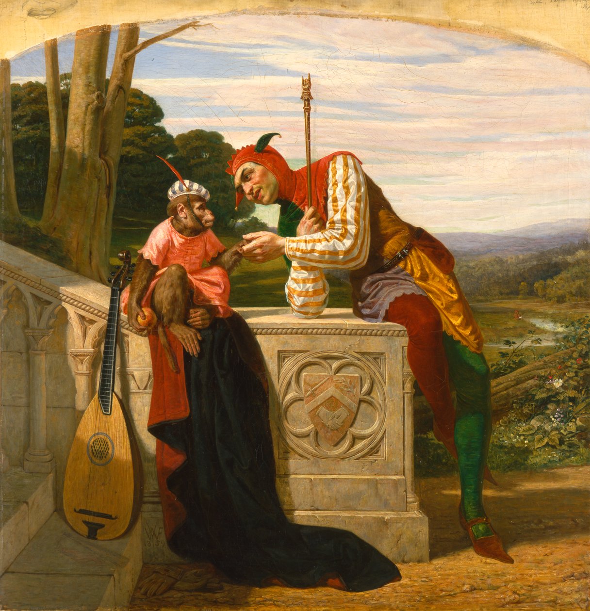 Staunch Friends, 1859 av William Frederick Yeames