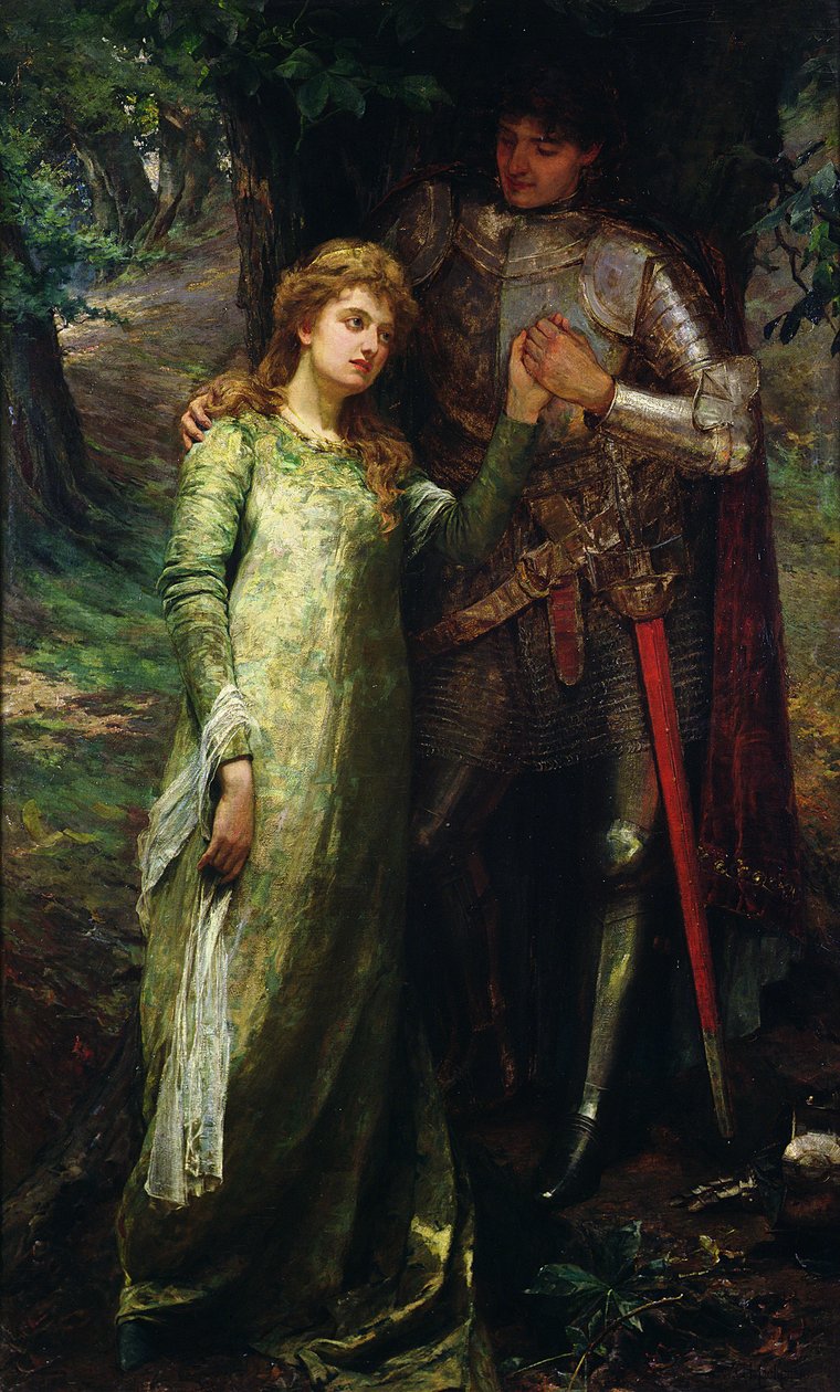 En ridder og hans dame av William G. Mackenzie
