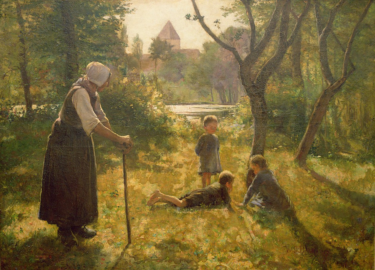 Tiden flyr, 1887 av William Gerard Barry