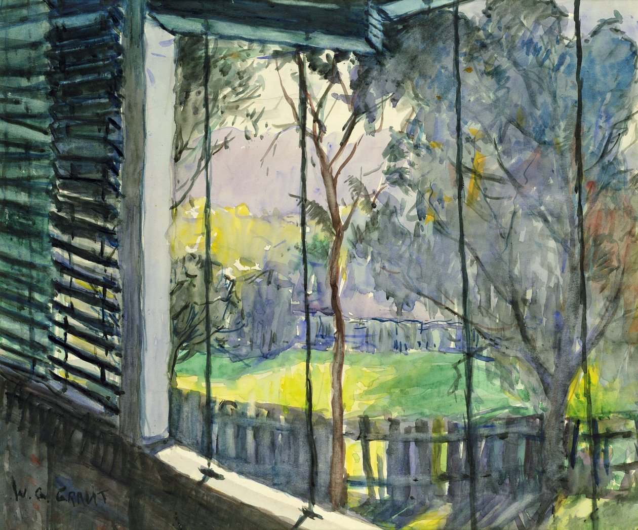 Queensland Verandah, 1900-tallet av William James Grant