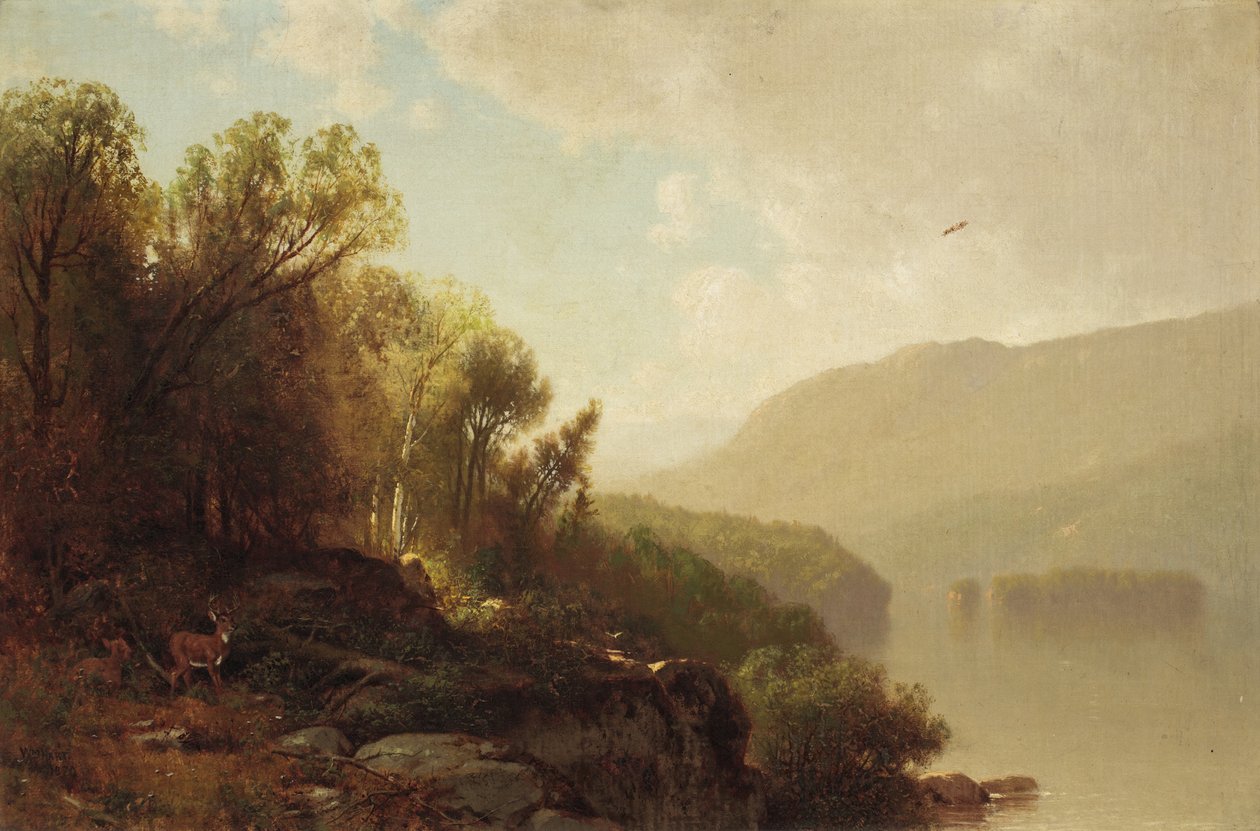 I Adirondacks, 1870 av William Hart