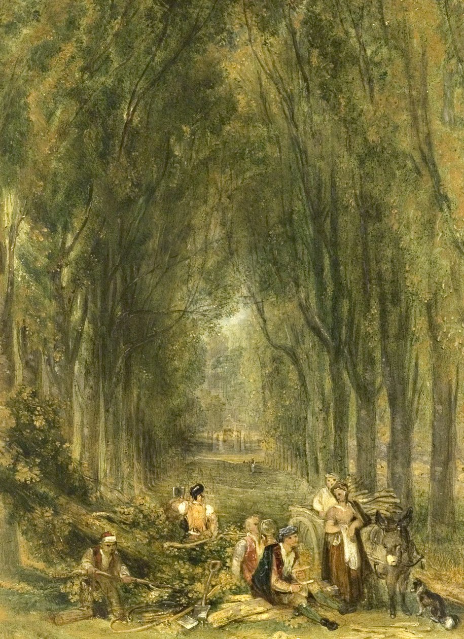 The Lime Walk i Weston, Buckinghamshire av William Harvey