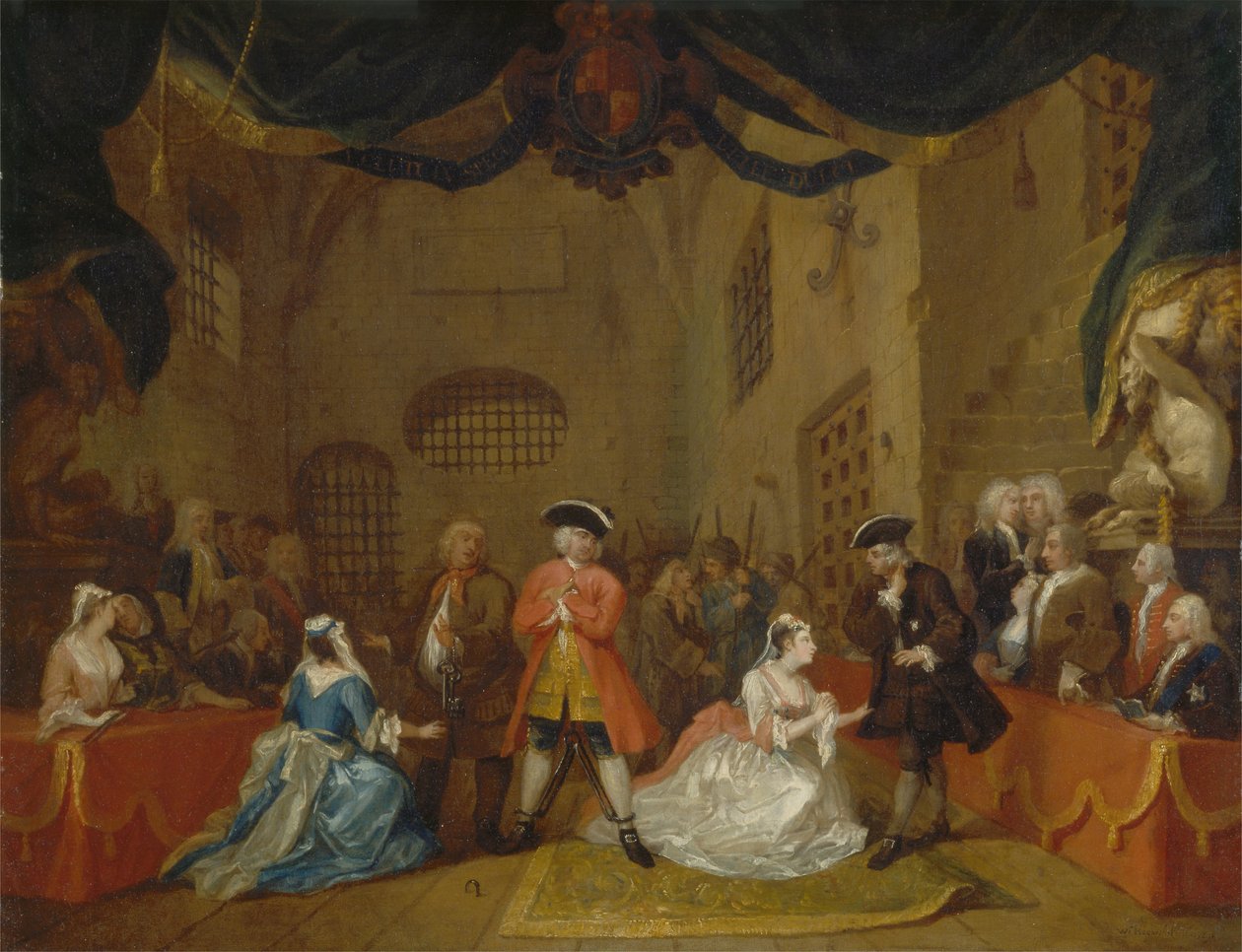 The Beggars Opera av William Hogarth