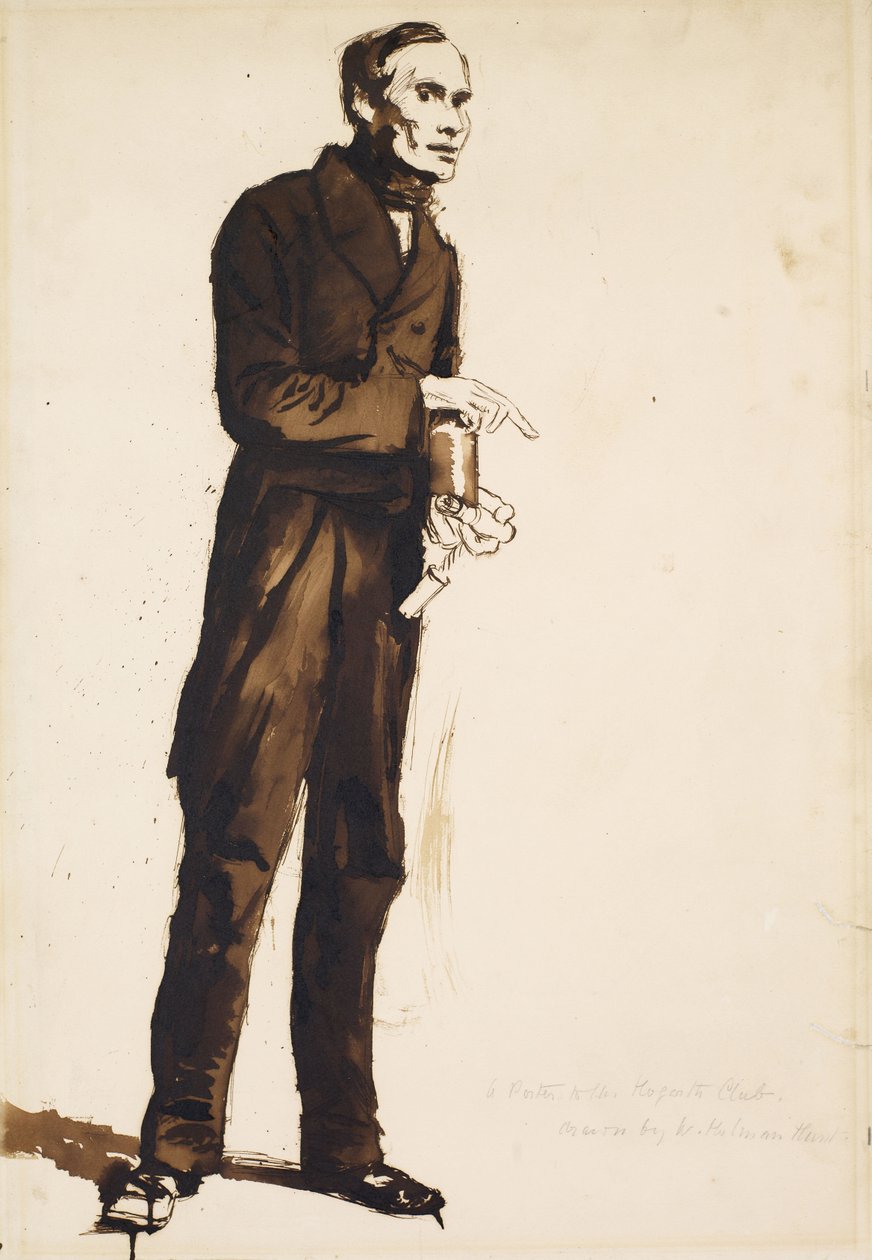 En portør til Hogarth Club av William Holman Hunt
