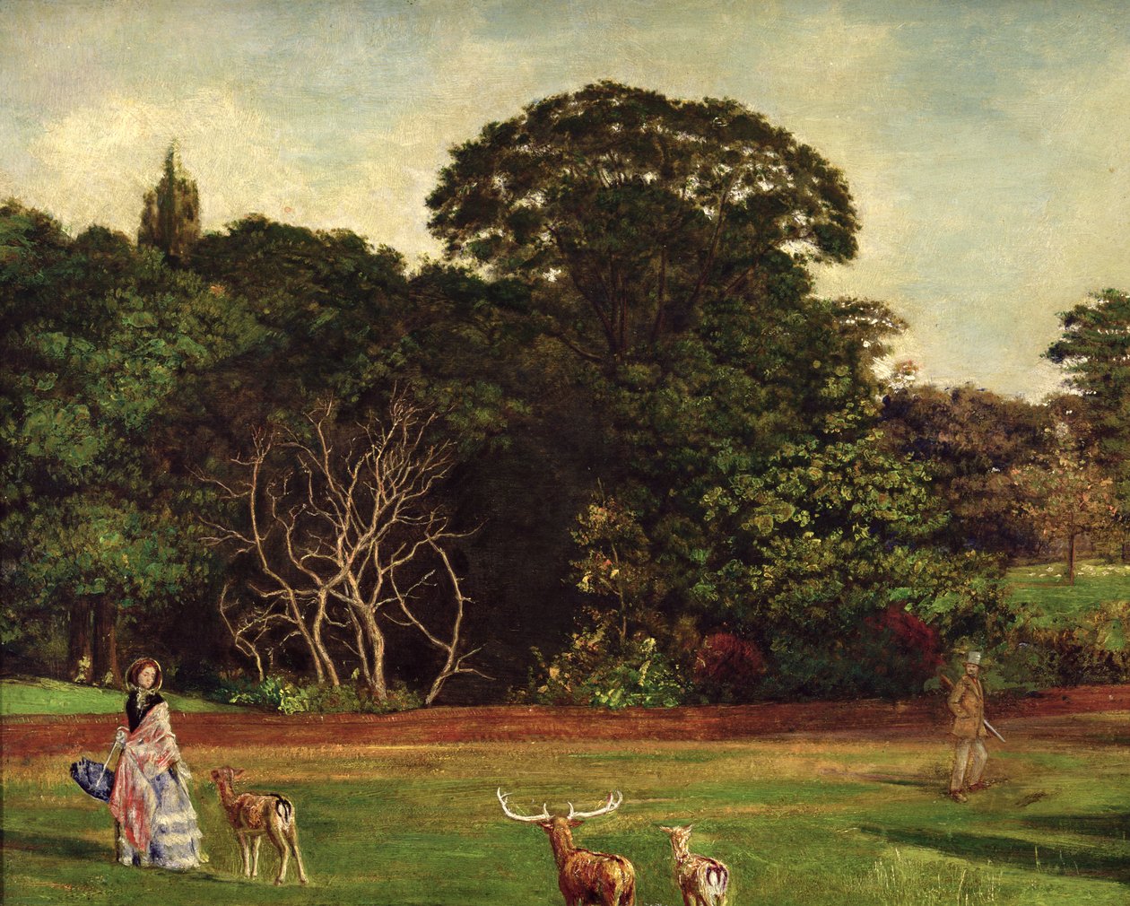 Kjærlighet ved første blikk av William Holman Hunt