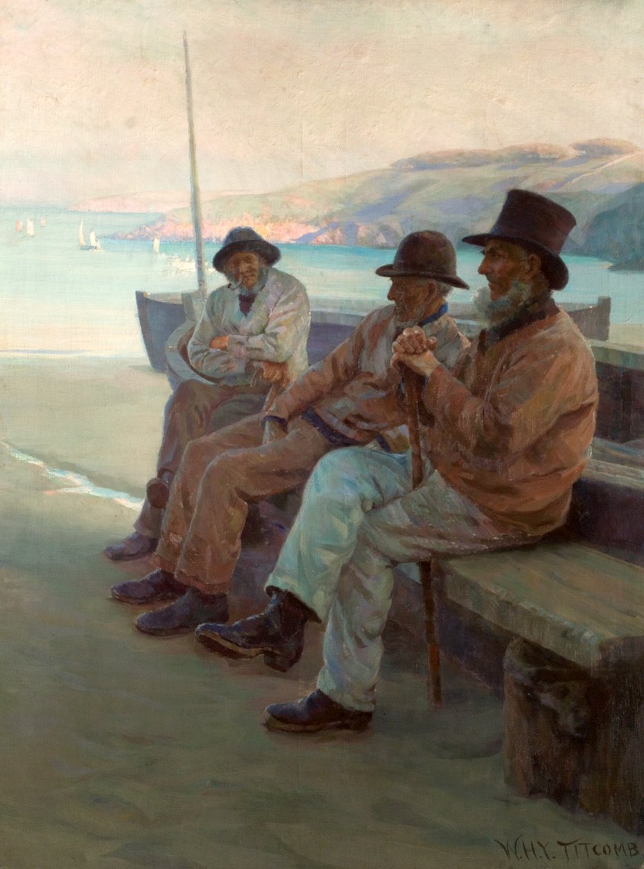 Gamle sjøhunder, 1891 av William Holt Yates Titcomb