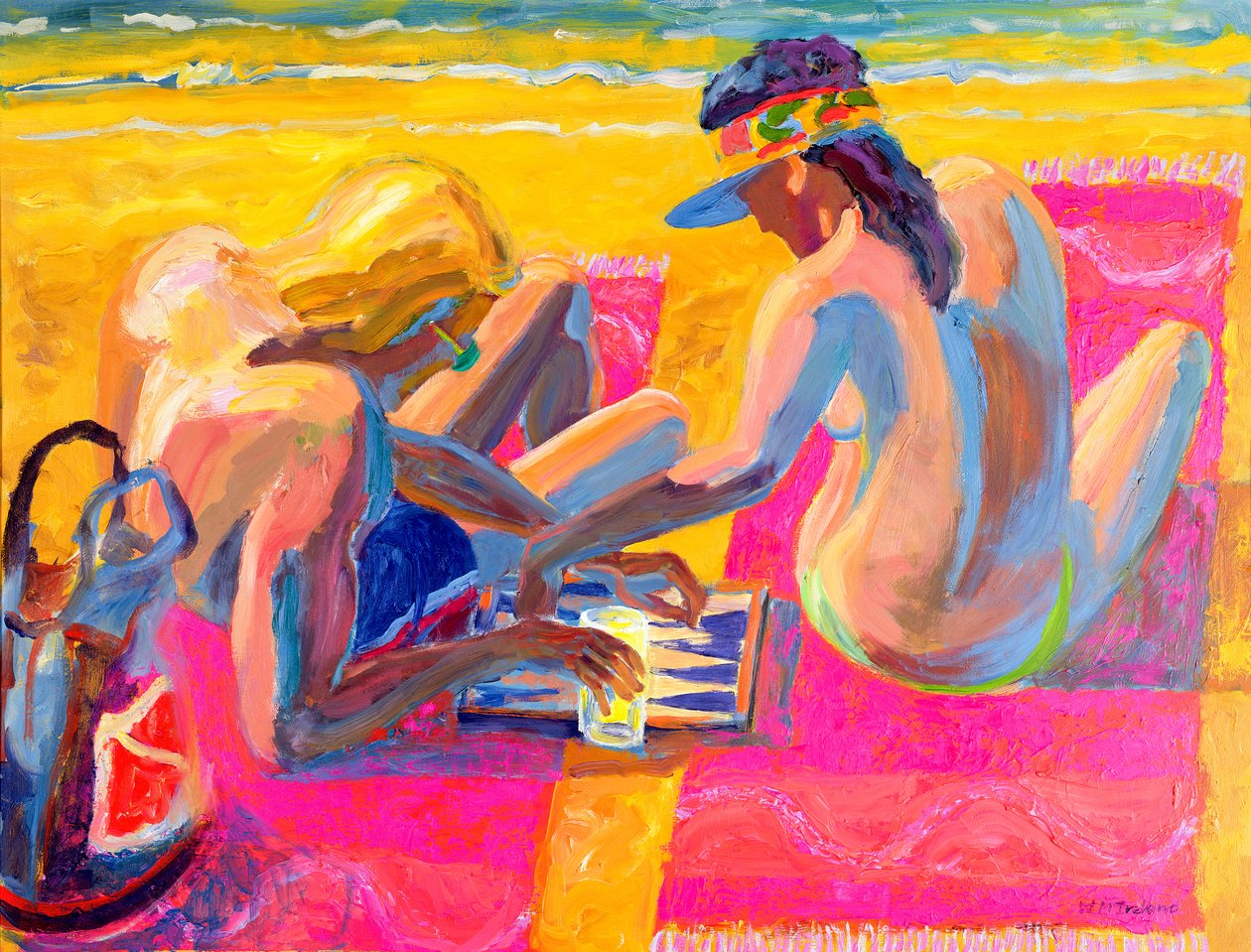Backgammon II, 2005 av William Ireland