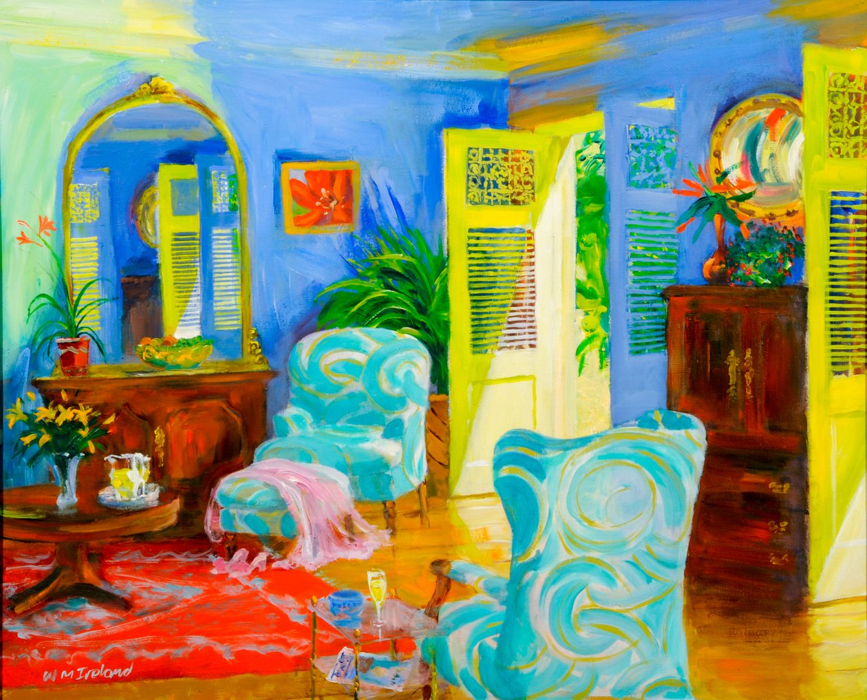 Blått rom, 20078 av William Ireland